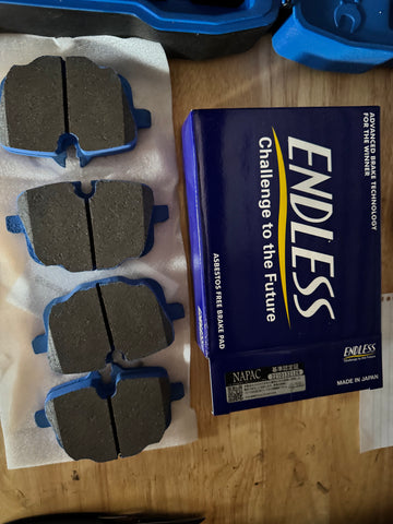 BMW M3/M4 G80 rear Endless mx72 pads