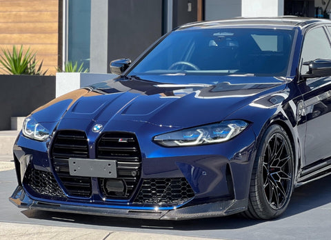 BMW M3 G80 Pre Pregged Carbon Lip - 3 piece