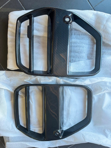 BMW G80 v style carbon grill