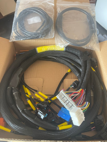 K swap tucked harness + earthing kit + charge harness